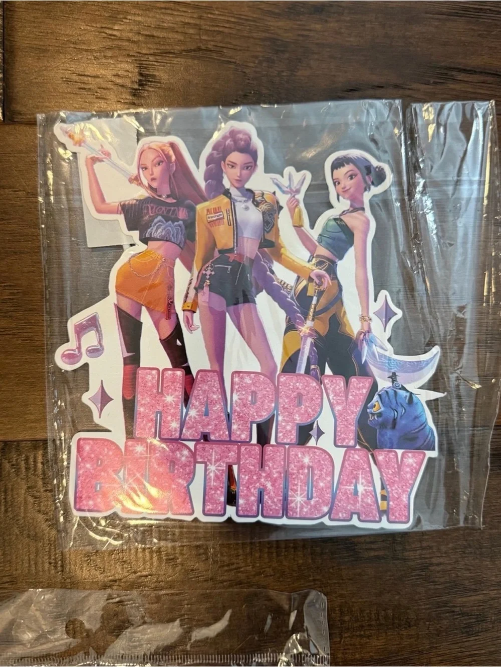 Kpop Demon Hunters Huntrix Birthday Party Decorations New with Backdrop